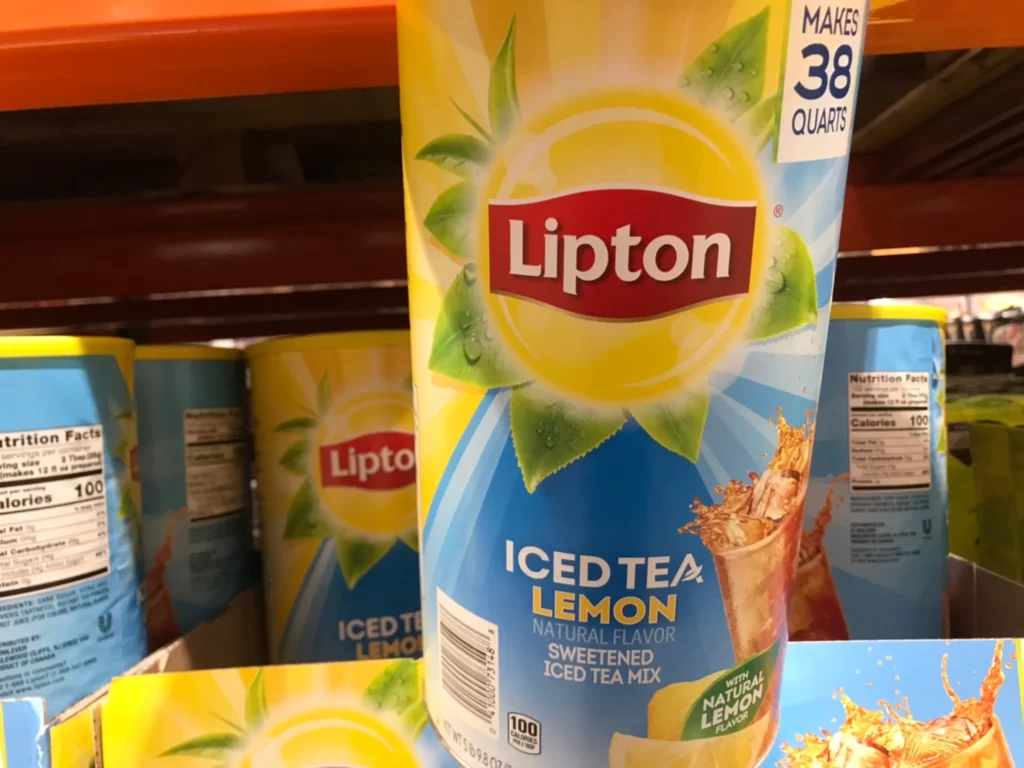 LIPTON冰檸檬風味紅茶粉2.54公斤