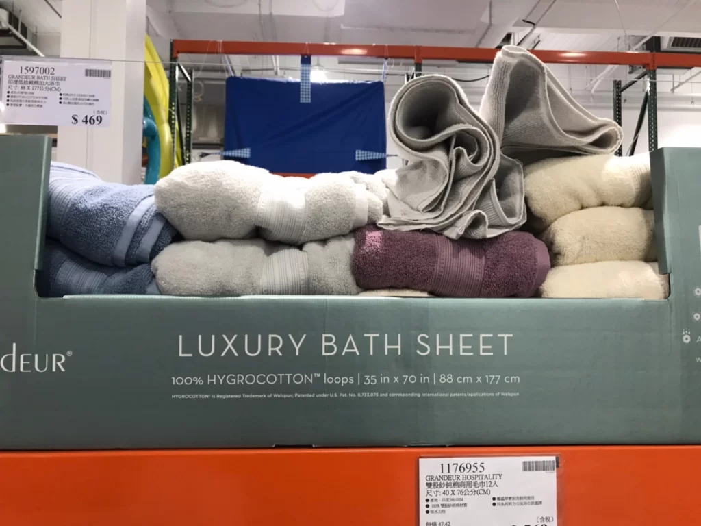 GRANDEUR印度低捻純棉加大浴巾