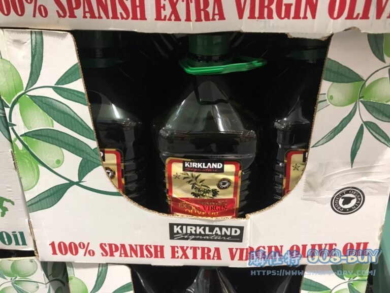 科克蘭西班牙初榨橄欖油每罐3公升