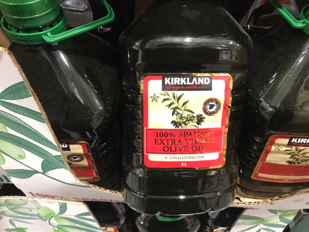 科克蘭西班牙初榨橄欖油每罐3公升