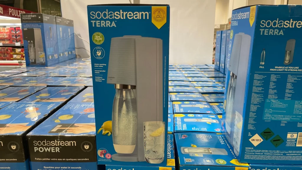 SODASTREAM氣泡水機-藍 主機、鋼瓶一支