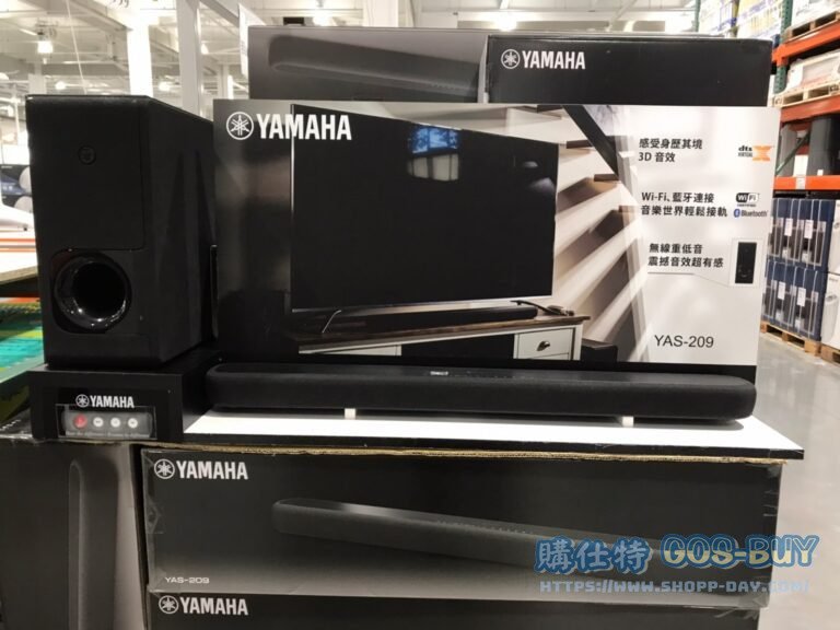 YAMAHA兩件式家庭劇院組合含重低音 YAS-209
