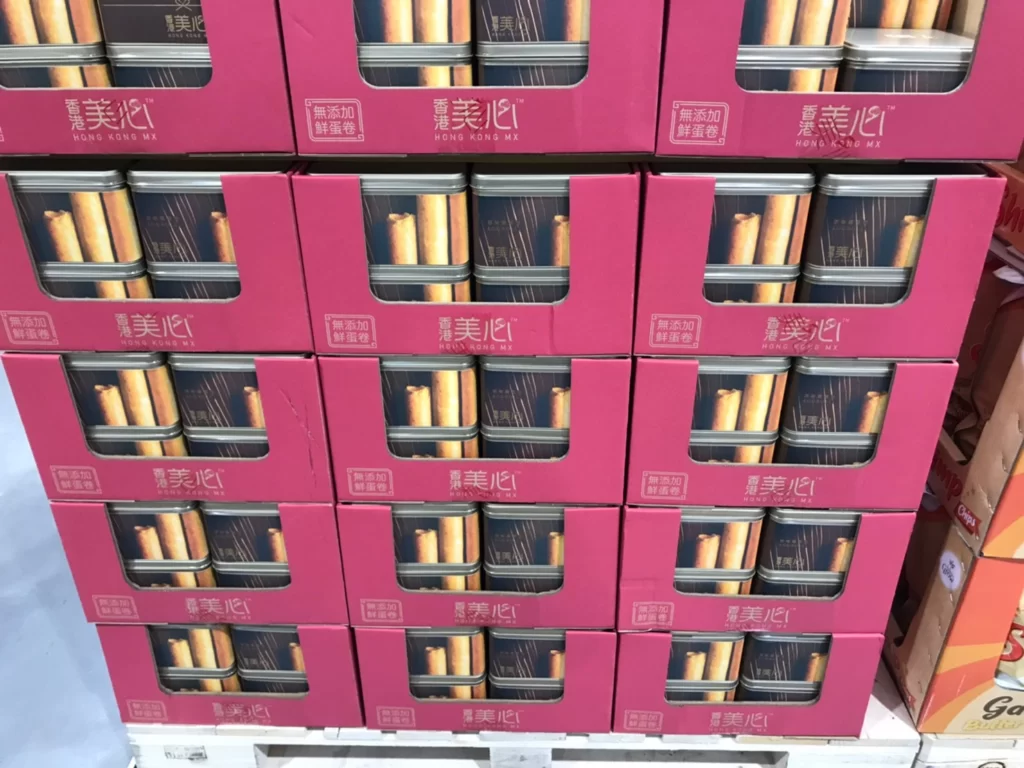 MEI-XIN 美心 EGG ROLL 雞蛋卷 448公克/32卷