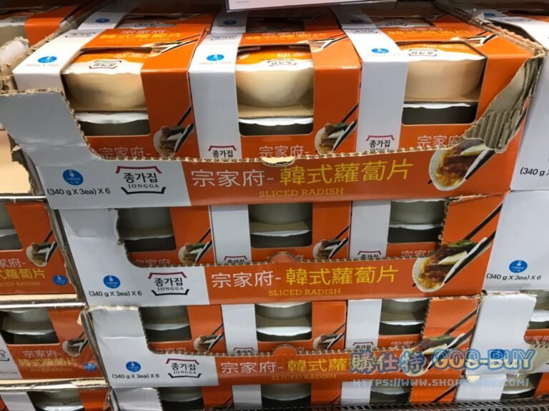 JONGGA 宗家府韓式蘿蔔片340公克