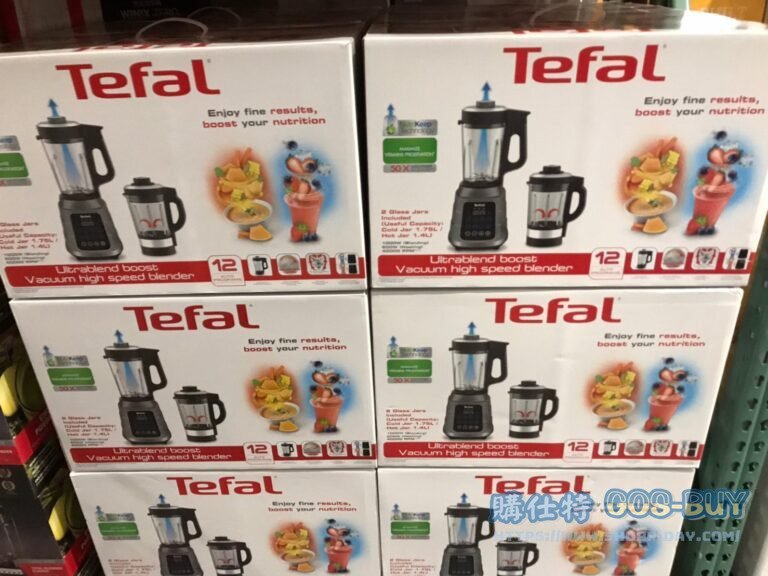 特福真空高速食物調理機 冷、熱高強度玻璃雙杯組