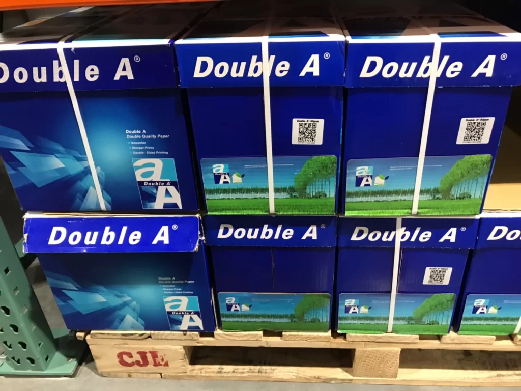 DOUBLE A A4 PREMIUA影印紙五包 80GSM/2500張/亮白度167