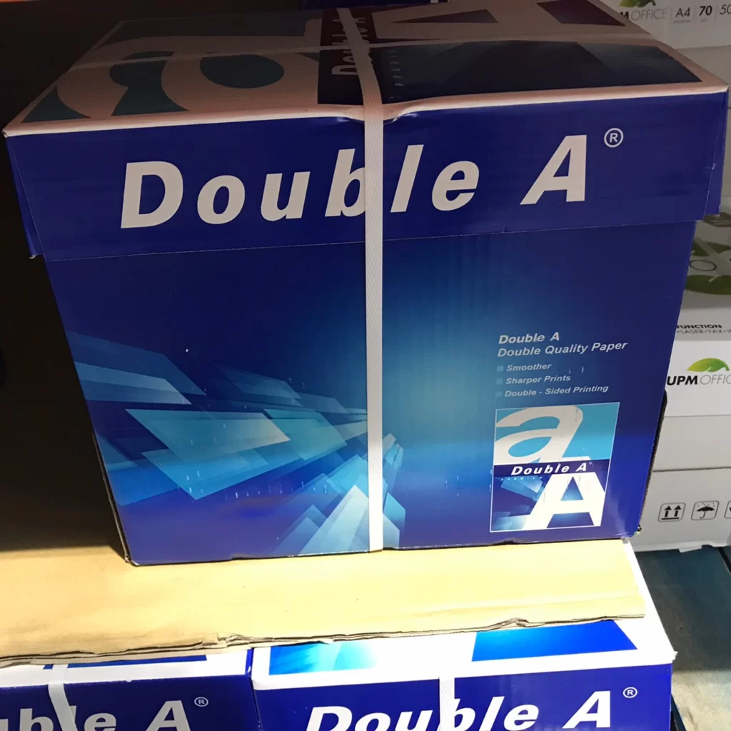 DOUBLE A A4 PREMIUA影印紙五包 80GSM/2500張/亮白度167