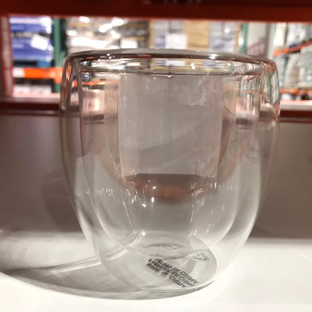 雙層玻璃杯250毫升6入