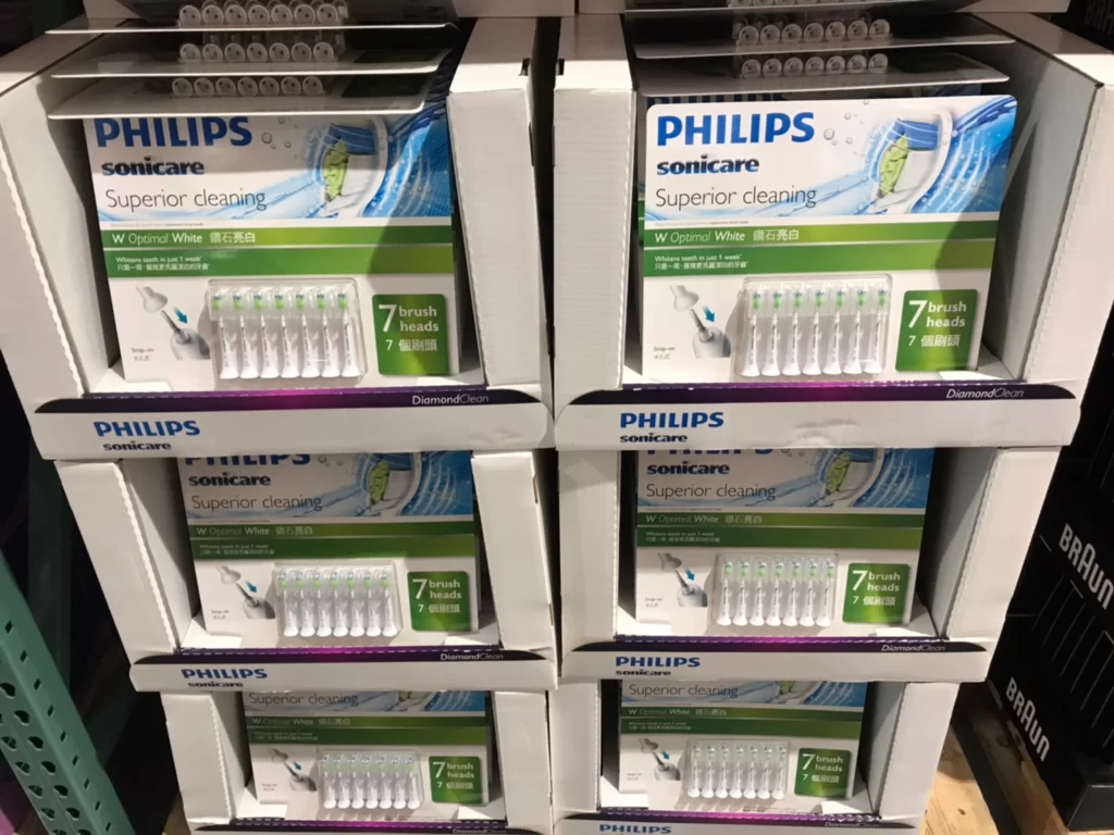 飛利浦音波牙刷刷頭7入 DIAMONDCLEAN鑽石靓白系列
