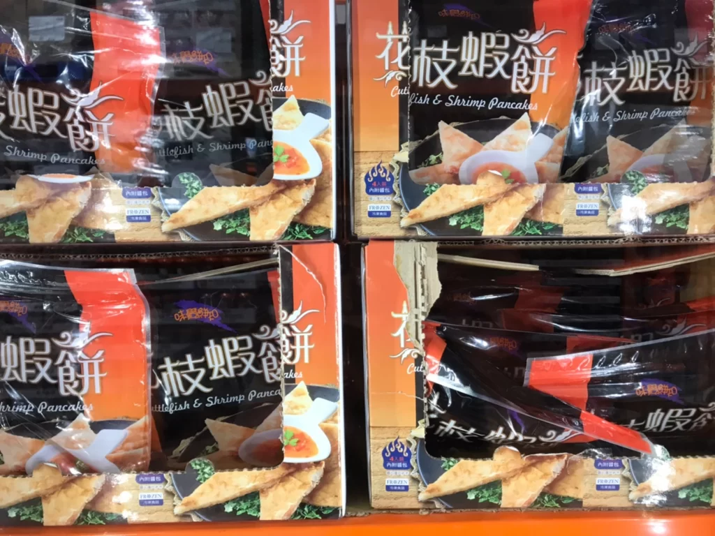 味覺鮮知冷凍花枝蝦排240公克X4片