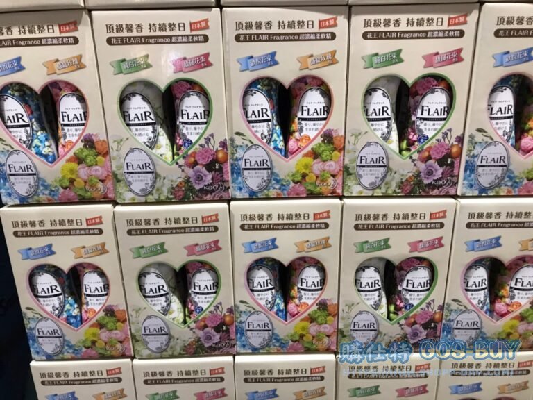 FLAIR FRAGRANCE超濃縮衣物柔軟精 540毫升X4入