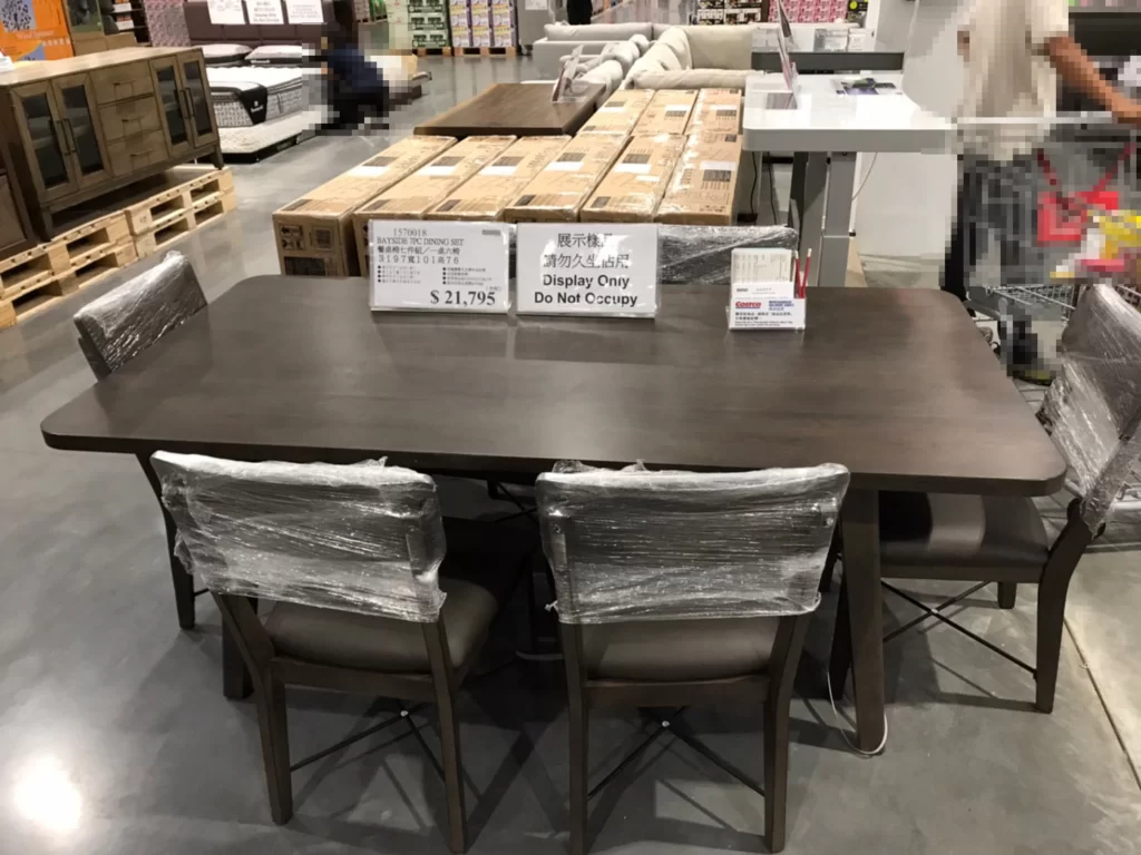 BAYSIDE餐桌椅七件組/一桌六椅