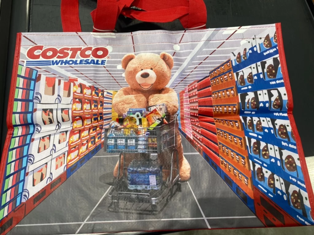 COSTCO好市多大熊購物袋