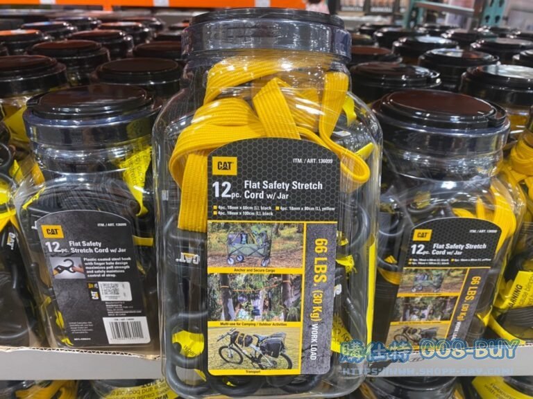 CAT桶裝彈力鬆緊繩12件