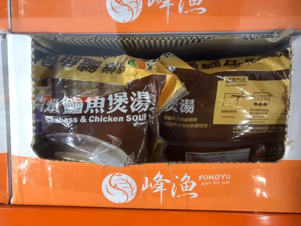 峰漁冷凍精燉鱸魚煲湯600公克X5包