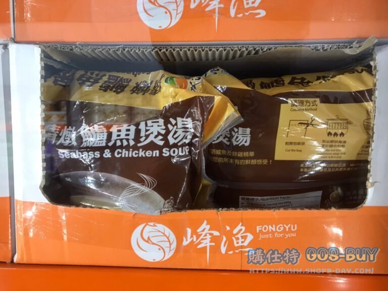 峰漁冷凍精燉鱸魚煲湯600公克X5包