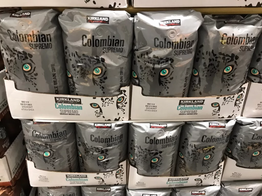 科克蘭哥倫比亞咖杯豆1.36公斤