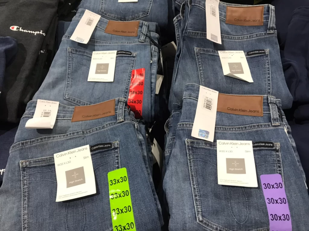 CK JEANS 男彈性修身牛仔褲