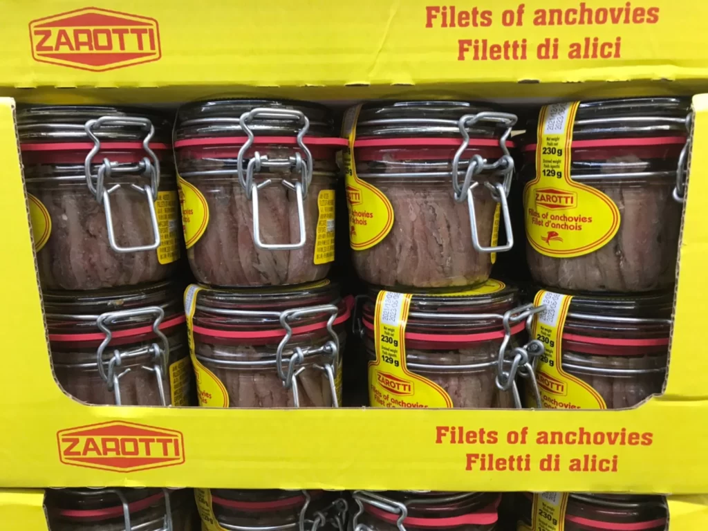 ZAROTTI油漬鯷魚230公克-固形物120克