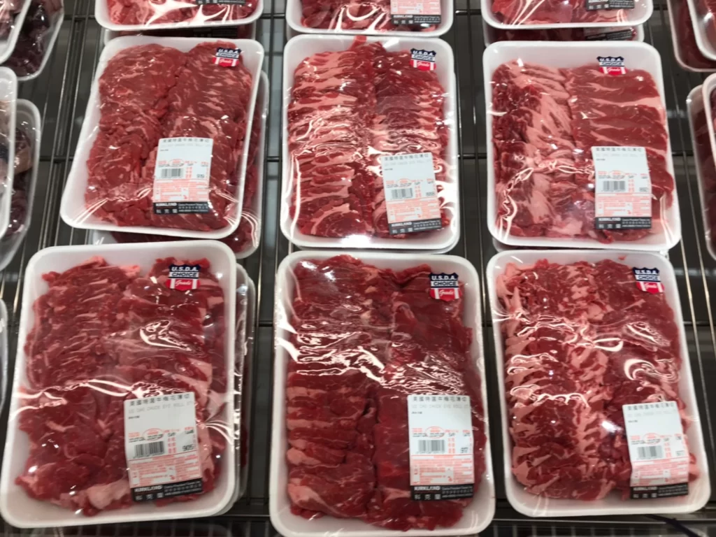 Costco好市多美國特選牛梅花薄切