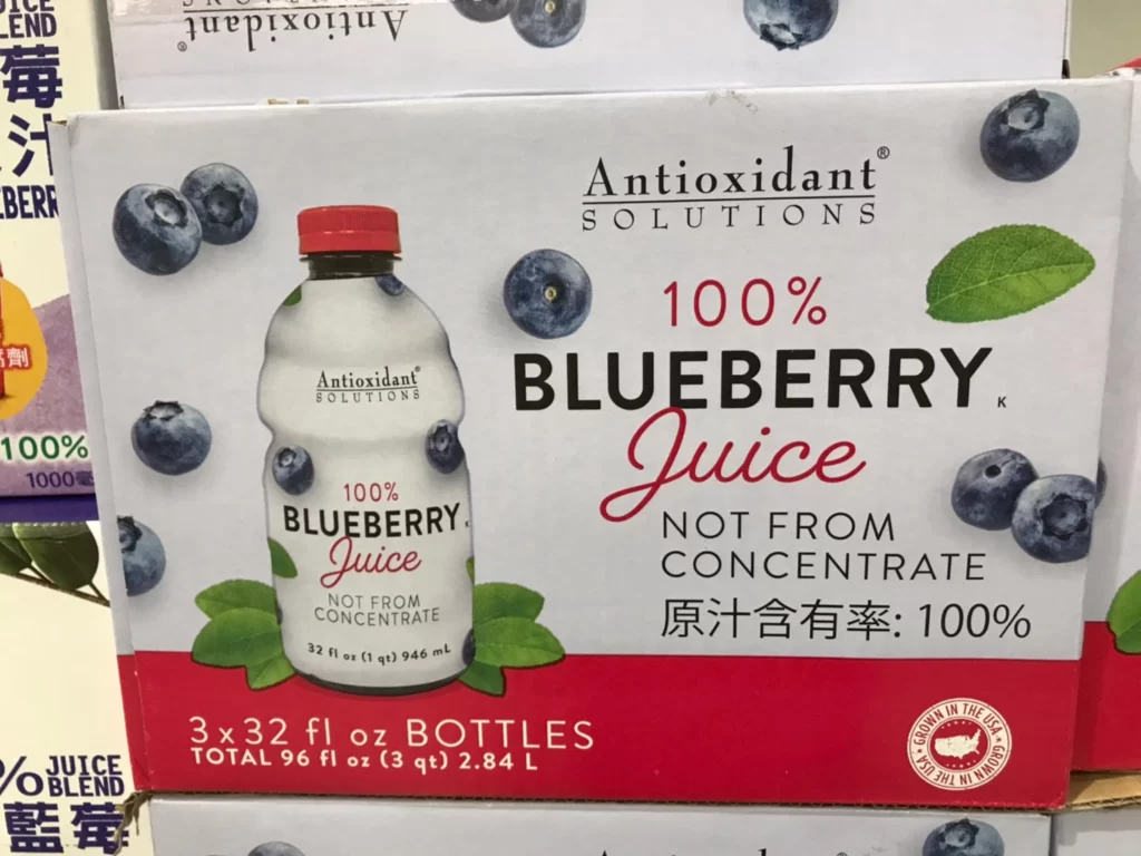 ANTIOXIDANT進口藍莓果汁946毫升X3瓶