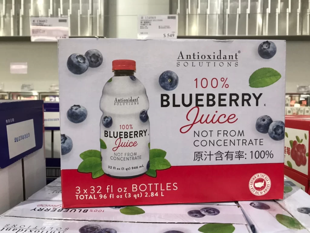 ANTIOXIDANT進口藍莓果汁946毫升X3瓶