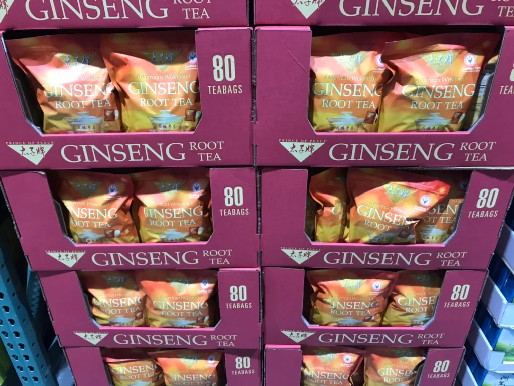 GINSENG 威斯康辛州花旗蔘茶1.8公克X80包