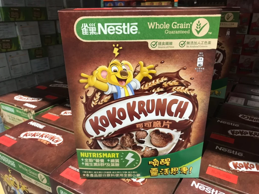 NESTLE雀巢可可早餐脆片