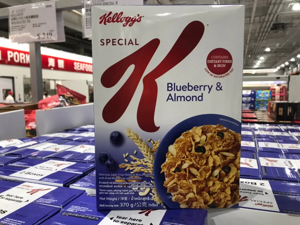 KELLOGG'S家樂氏藍莓杏仁麥米片