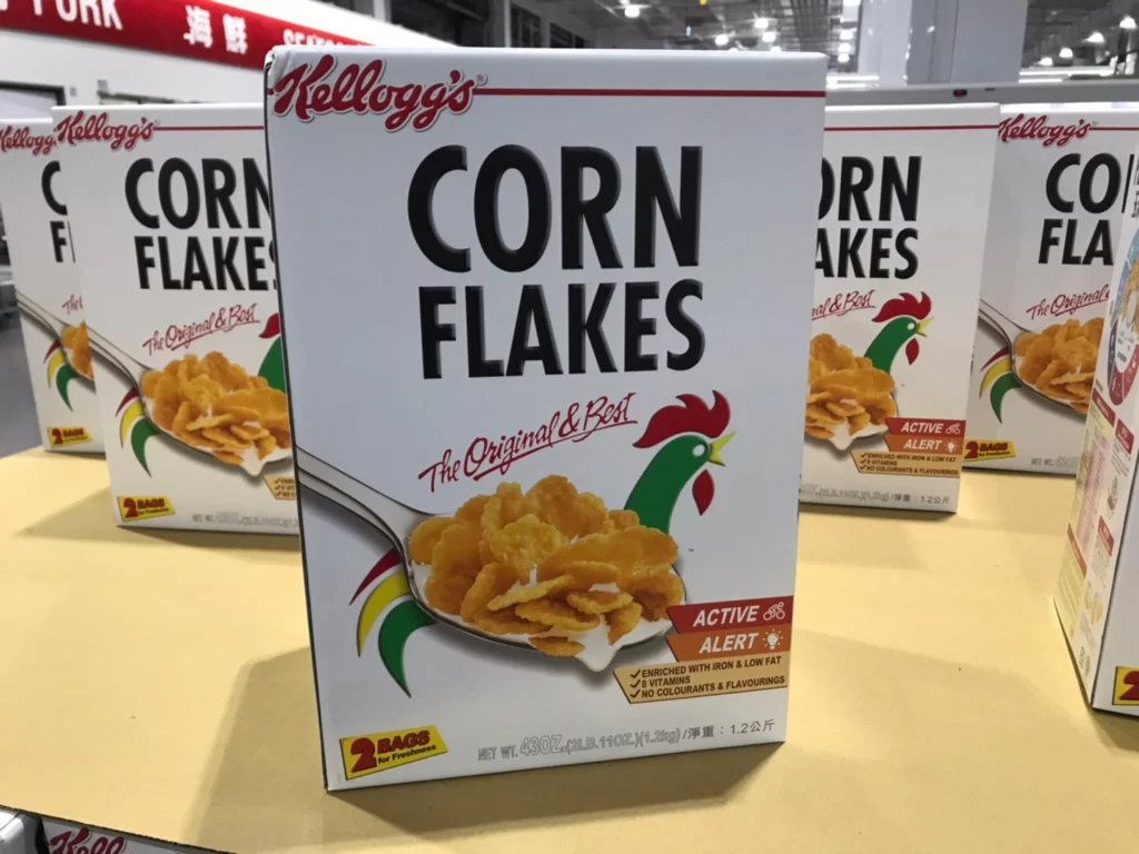 KELLOGG'S 家樂氏原味玉米早餐脆片 每包600公克X2包入
