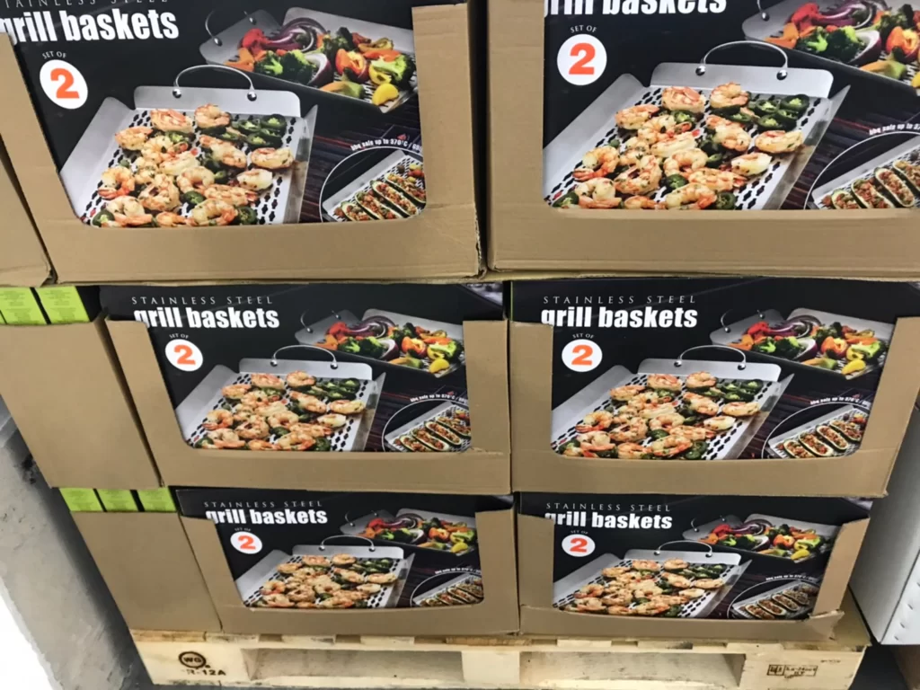 GRILL BASKETS不銹鋼烤網2件組