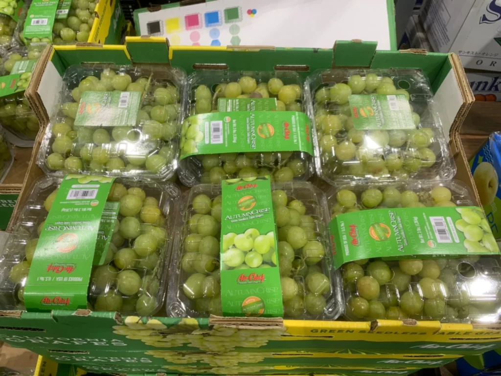 美國空運AUTUMN CRISP綠葡萄 1.3公斤