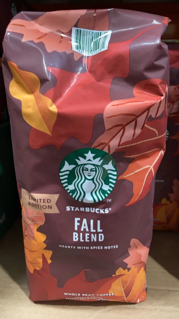 STARBUCKS 星巴克秋季限定咖啡豆