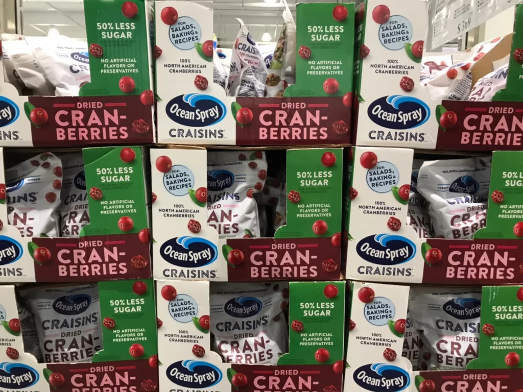 OCEAN SPRAY CRAISINS蔓越莓乾減少砂糖配方1221公克