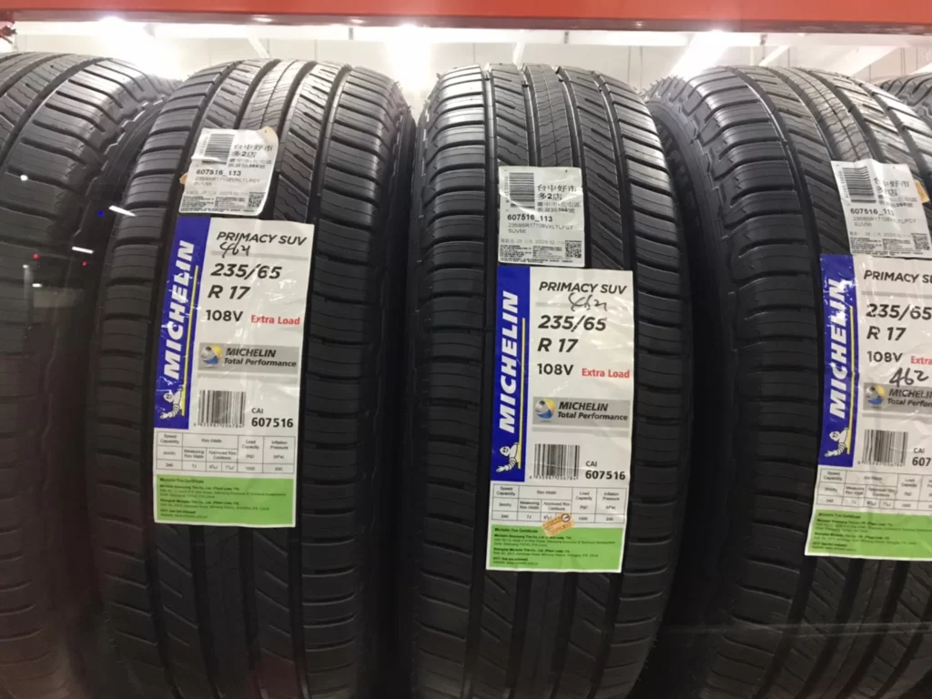MICHELIN PRIMCY SUV 米其林PRIMCY SUV 235/65 R17 108V