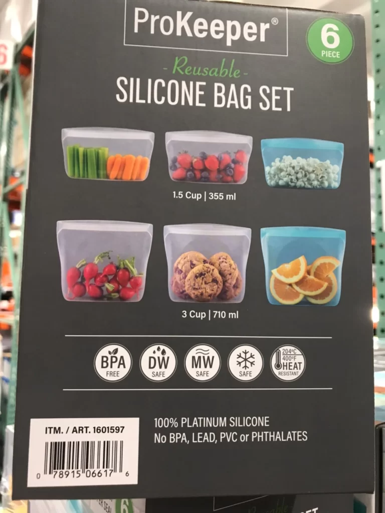 PROKEEPER SILICONE BAG 矽膠密封袋6件組