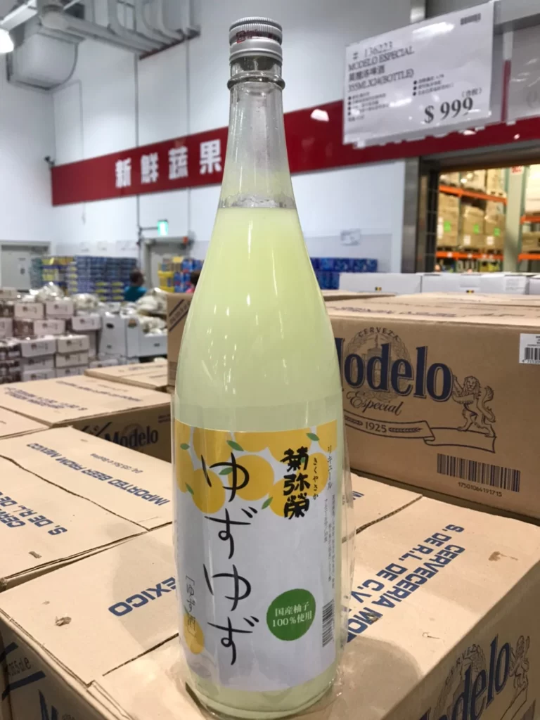 KIKUYASAKA菊彌榮日本柚子利口酒1.8L