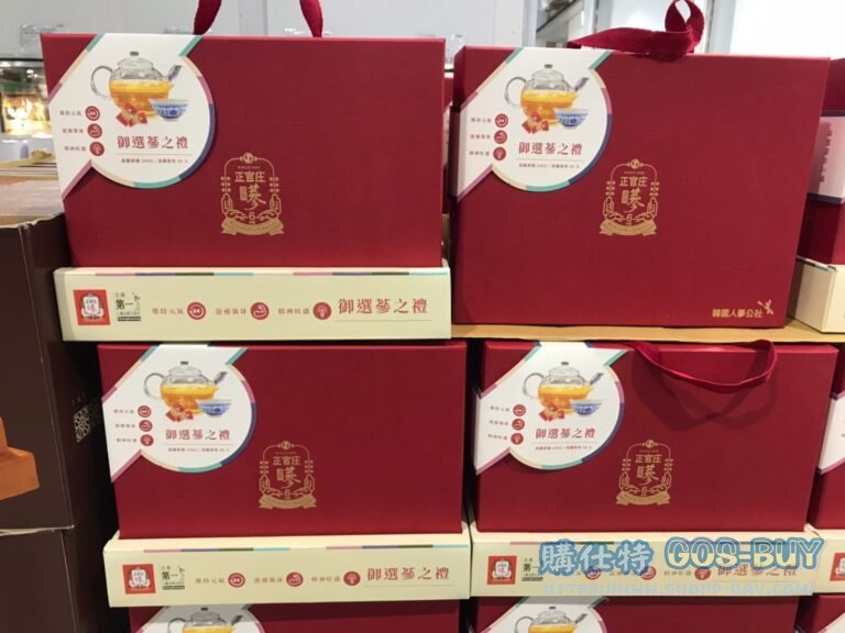 正官庄御選蔘之禮 蔘茶50入/蔘糖240公克