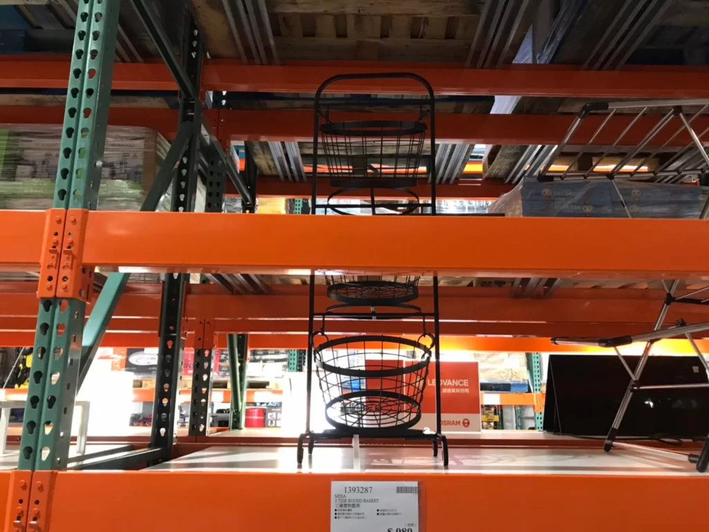 MESA 3TIER ROUND BASKET 三層置物籃架