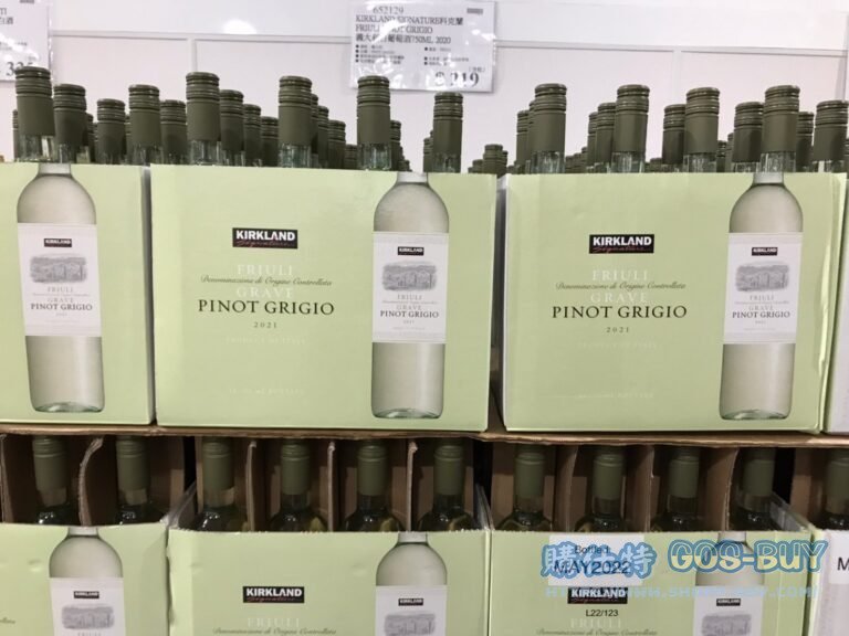 KIRKLAND SIGNATURE科克蘭FRIULI PINOT GRIGIO 義大利白葡萄酒750ML 2020