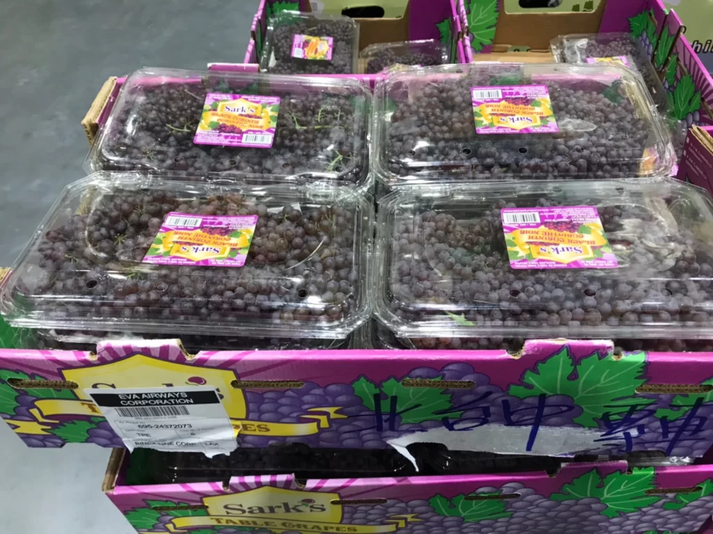 Costco好市多空運美國香檳葡萄907公克