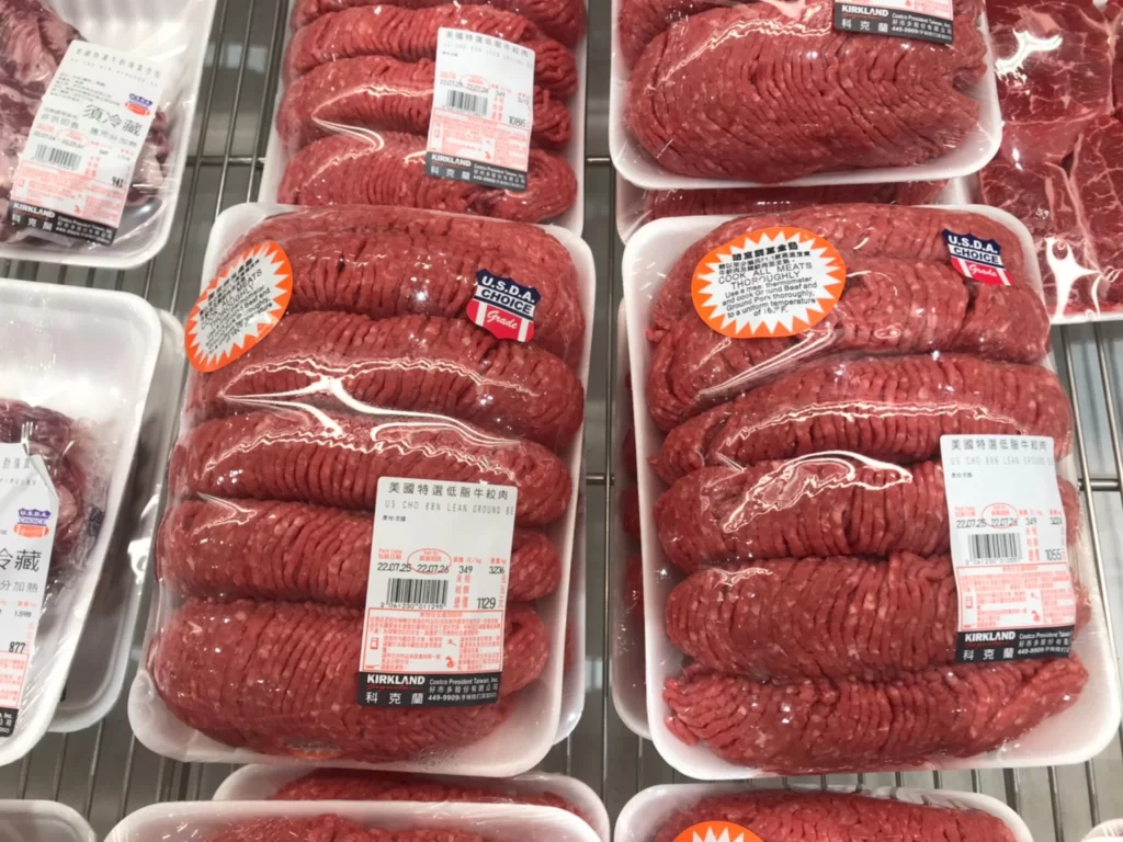Costco好市多美國特選低脂牛絞肉