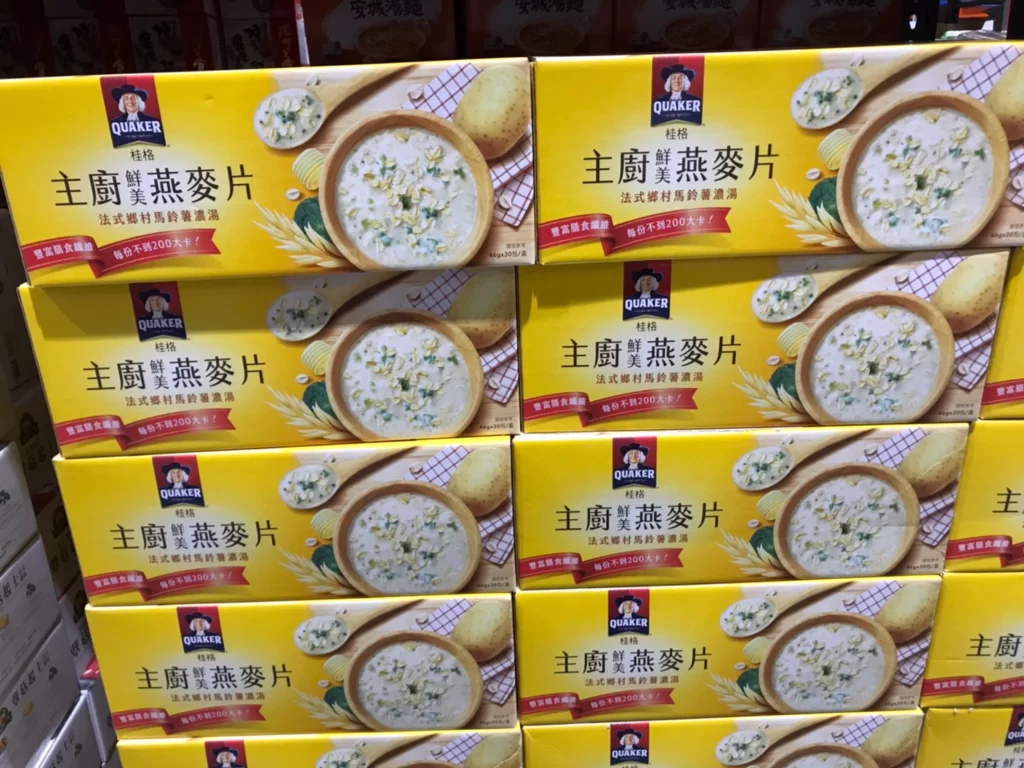 桂格主廚燕麥片馬鈴薯濃湯46公克X30包
