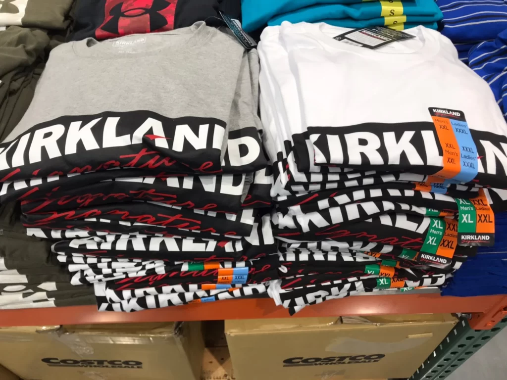 KIRKLAND SIGNATURE科克蘭 LOGO短袖上衣 美國尺寸：XL-XXL