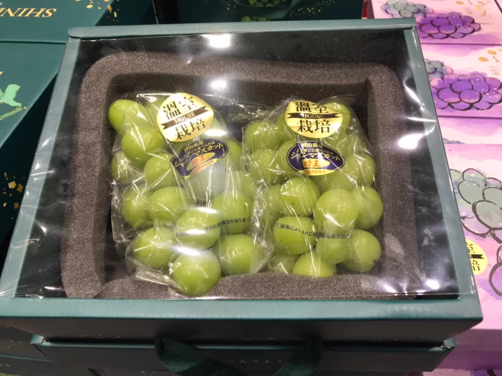 日本溫室麝香葡萄禮盒