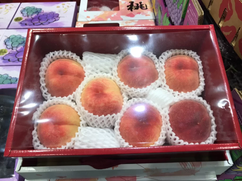 日本水蜜桃禮盒2公斤