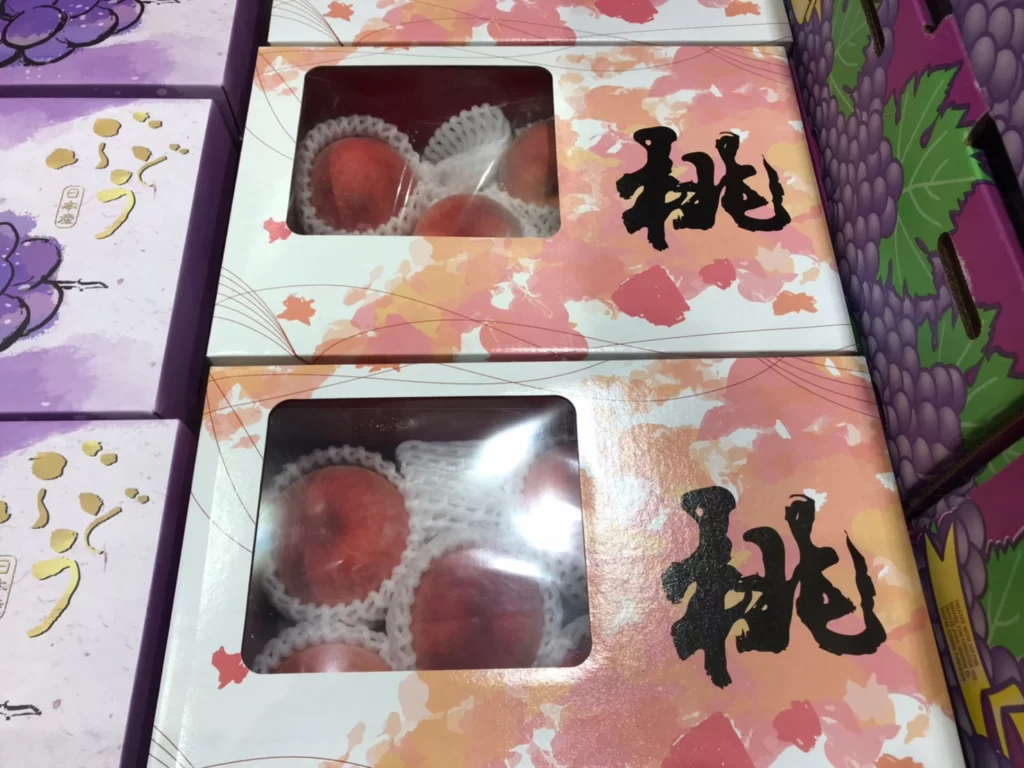 日本水蜜桃禮盒2公斤
