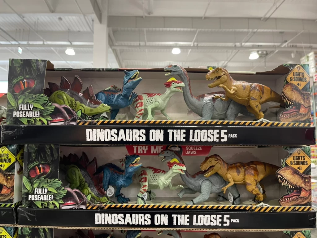 LIGHT & SOUND DINOSAUR 聲光恐龍五入組