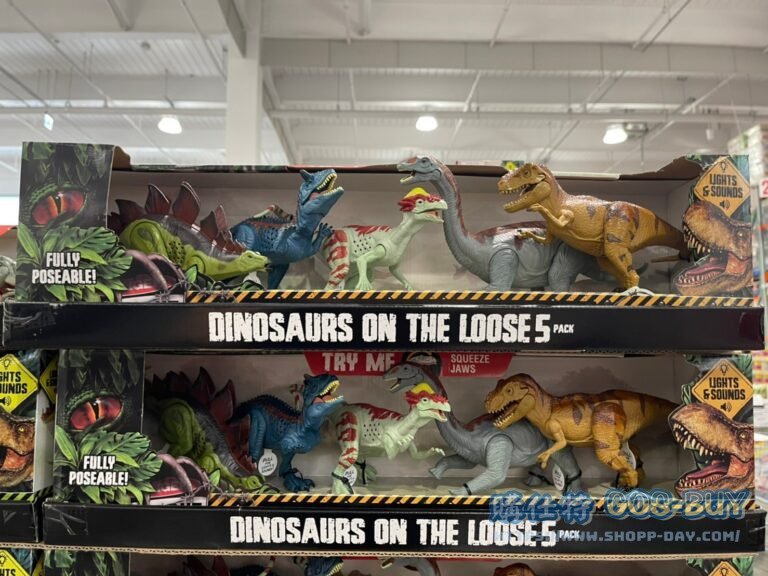 LIGHT & SOUND DINOSAUR 聲光恐龍五入組