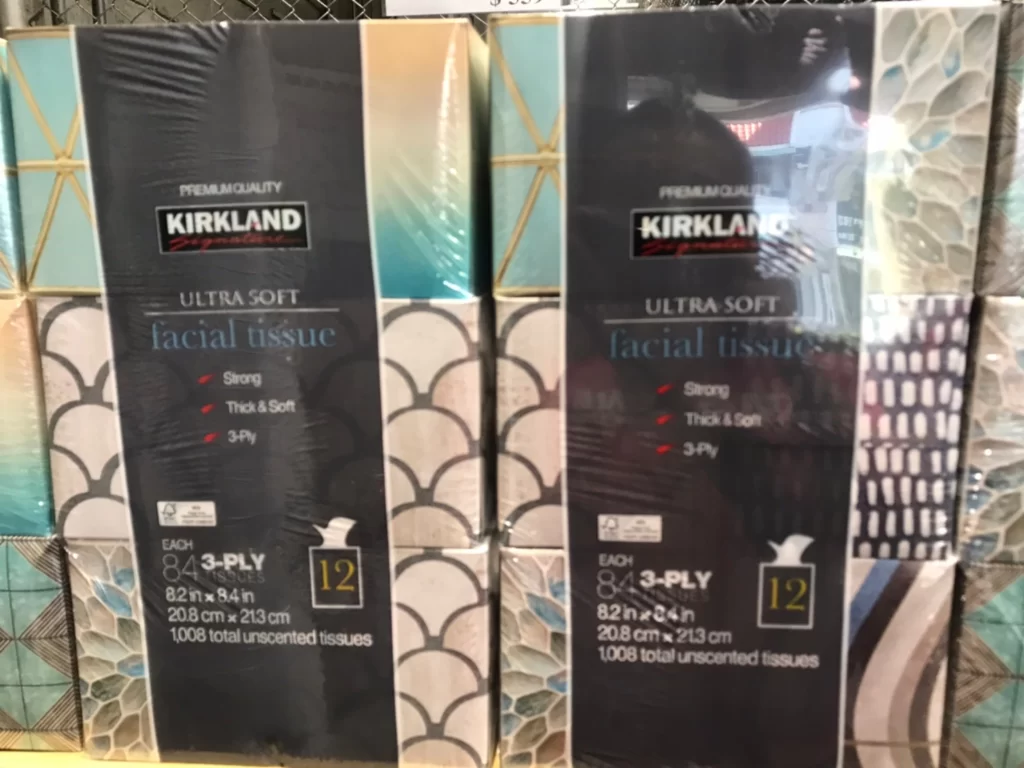 KIRKLAND SIGNATURE 三層盒裝面紙84抽X12盒